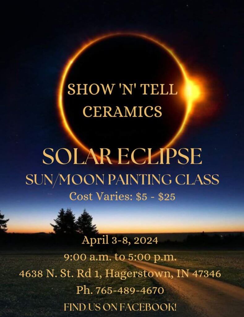 Solar Eclipse Sun/Moon Painting Class Richmond Solar Eclipse